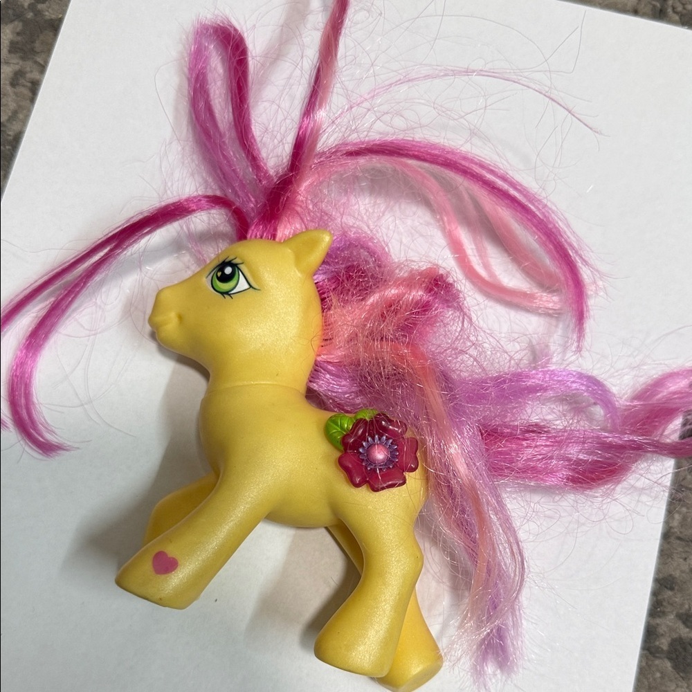 My Little Pony Yellow and Pink Doll 2006